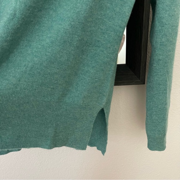 Nanette Lepore Green Cashmere Jumper, Size L - Picture 10 of 11